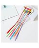 SYGA Set Of 6 Braided Gripper Hair Wig Clips - Multicolor