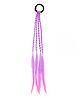 SYGA Twisted Braid Wig Ponytail Hairband - Purple