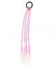 SYGA Twisted Braid Wig Ponytail Hairband - Pink Gold