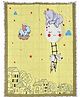 NEW COMERS Duvet Quilt Blanket for Baby and Kids Multiuse Winter Comforter-multicolor