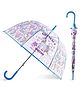 CHAATEWALA Born To Be A Unicorn Text & Unicorn Printed Umbrella - Multi Colour