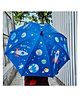 CHAATEWALA Color Changing Space Theme Detailed Umbrella - Blue