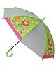 CHAATEWALA Floral Detailed Umbrella - Green & Grey