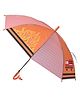 CHAATEWALA Sports Fire Car Detailed Umbrella - Orange