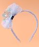 Pine Kids Bow  & Fish Tail Hair Bands - Blue