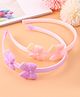 Babyhug Bow Hair Bands Set of 2 -  Pink & Purple