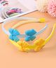 Babyhug Bow Hair Bands Set of 2 - Yellow & Blue