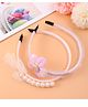 Pine Kids Bow & Flower Hair Bands Set of 2 - Multicolor