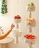 Karighar Hippie Multi Utility Baskets - 3 layered