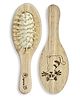Organic B Junior Tangle Tamer Teak wood Paddle Hair Brush Oval Shaped