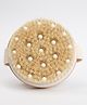 Organic B Beach Wood Body Scrubber Dry Brush | Round Shaped