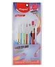 Maped Plastic Handle Synthetic Mix Paint Brush Pack of 7 - Multicolor