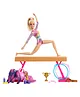 Barbie Gymnastics Blonde Fashion Doll  Doll with Accessories Pink - Height 33 cm ( Colors and decorations may vary )