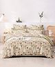 Bajo's King Size Bedsheet  and  2 Pillow Covers  -Cream