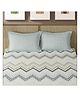 Bajo's King Size Bedsheet with 2 Pillow Covers - Off white