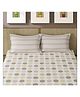 Bajo's King Size Bedsheet with 2 Pillow Covers -Offwhite