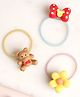 Kicks & Crawl Set Of 3 Sweet Bear Rubber Bands - Multicolor