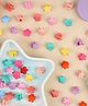 Kicks & Crawl Set Of 25 Floral Claw Clips -Multicolor