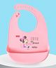 Babyhug Disney Minnie Mouse Silicone Bib - Pink