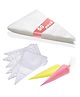 HAZEL Plastic Disposible Piping Bag Decoration Accessories, 50 pcs