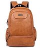 Hot Shot Bags Vintage Series 1387 28l Faux Leather Water Resistant Anti Theft Laptop Backpack  Office Backpack  College Backpack - 18 Inches