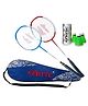 Isometric Blaster Staunch with 3 Plastic Shuttles and Cover Badminton Kit