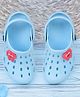 Toothless Mattel Featuring Barbie Embellished Slingback Clogs -  Sky Blue