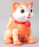 KiddyBuddy Walking and Singing Cat Toy with Blinking Eyes - Multicolor