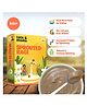 Tots & Moms Sprouted Ragi Powder for Baby - 8+ Months, 200g , Nachni/Finger Millet Cereal, Molake Ragi Sari , No Salt No Sugar Preservative Free , 10x more Calcium than Rice and Wheat - Stronger Bones