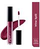Pilgrim Liquid LipstickWith Hyaluronic Acid Transferproof & Long Lasting Wine Spill - 3g