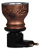 Schoolish  Electric Diffuser Burner.multipurpose Direct Plug in Camphor, Bakhoor Dani - Pack of 1 Color/design May Vary