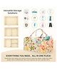 Babymoon Multifunctional Caddy Organiser Storage Mother Diaper Bag Foldable - Multi Floral