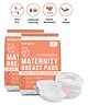 Sirona FDA Approved Premium Disposable Maternity Breast Pads Pack of 2 - 36 Pads Each