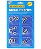New Pinch Brain Teasers Metal Wire Puzzle Unlock Interlock Toys IQ Puzzle Brain Teaser (6 Pc) for Kids  (pack of 1)