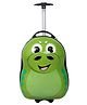 Polo Class Trendy Cute Kids Trolley Bag - green
