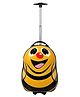 Polo Class Trendy Cute Kids Trolley Bag - yellow