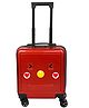 Polo Class Trendy Cute Kids Trolley Bag - red