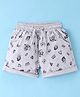 Enfance Core Camera Printed Shorts - Black
