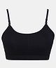 SillySally Sleeveless Solid Padded Bra - Black