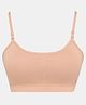 SillySally Sleeveless Solid Padded Bra - Skin