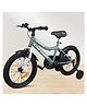 R for Rabbit Cruize Bicycle for Kids 16T Inch Cycle with Training Wheels for 4 to 7 Years Baby Boys & Girls of Upto 40 Kgs Weight Capacity - 90% Installed (Olive Green)