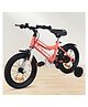 R for Rabbit Cruize Bicycle for Kids 16T Inch Cycle with Training Wheels for 4 to 7 Years Baby Boys & Girls of Upto 40 Kgs Weight Capacity - 90% Installed (Peach)