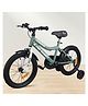 R for Rabbit Cruize Bicycle for Kids 14T Inch Cycle with Training Wheels for 3 to 5 Years Baby Boys & Girls of Upto 40 Kgs Weight Capacity - 90% Installed (Olive Green)