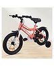 R for Rabbit Cruize Bicycle for Kids 14T Inch Cycle with Training Wheels for 3 to 5 Years Baby Boys & Girls of Upto 40 Kgs Weight Capacity - 90% Installed (Peach)