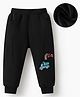 Kookie Kids Full Length Lounge Pant with Vehicle Print - Black
