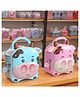 Uniquebuyin 2 Pack Cow Cartoon Money Bank for Kids Piggy Bank Metal Body Money Saving Paper money Coin Bank for Kids Girls and Boys with Lock N Key Secure Money Coin Bank Best Return Gift Cow - Any Color Can Be Ship. (It is pack of 2)
