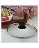 HAZEL Glass Cookware Lid With Knob and Built In Steam Vents, 24.5 cm