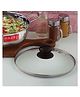 HAZEL Glass Cookware Lid With Knob and Built In Steam Vents, 22.8 cm