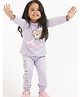 Nap Chief Cotton Knit Paw Patrol Featuring Full Sleeves Character Printed Night Suit - Lilac