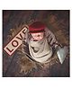 Love Crochet Art Solid Golf Cap - Red